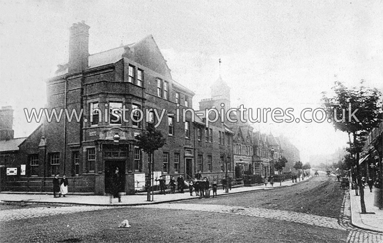 Police Station, Salusbury Road, Kilburn, London. c.1907